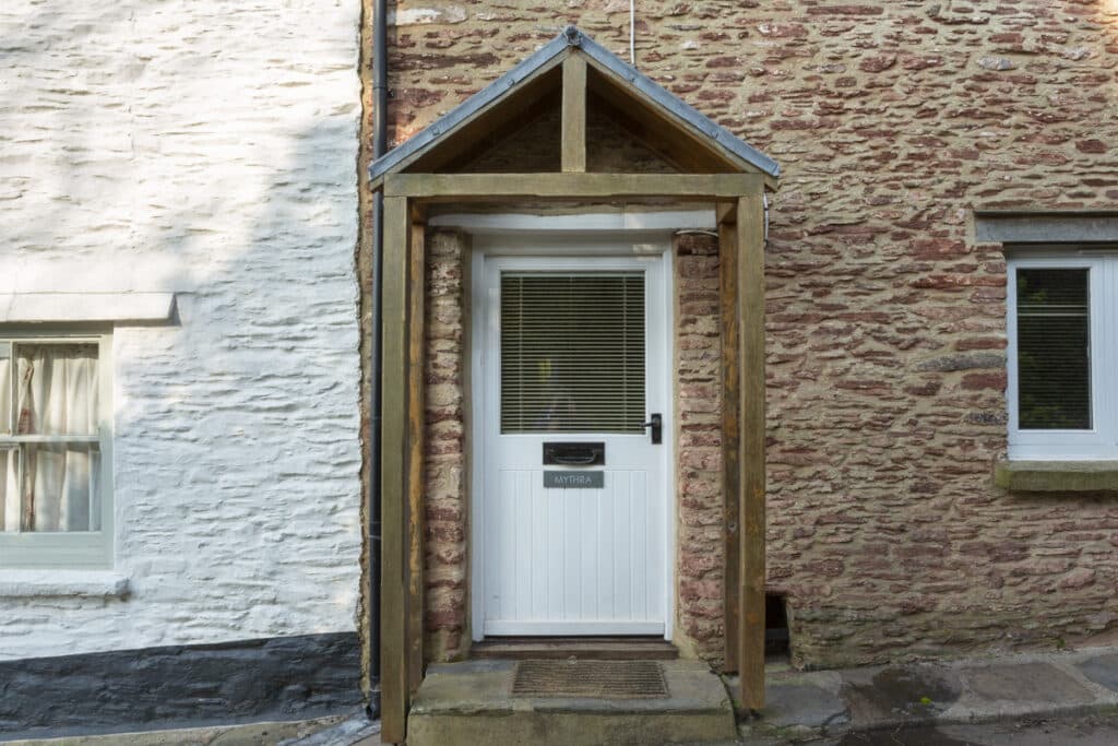 Mythra Cottage, Luxury Holiday Cottage, Stokenham, South Devon, Front Door