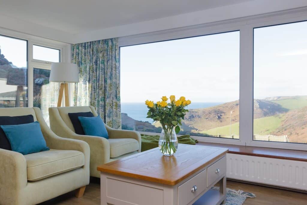 West Soar House, South Devon, Holiday Home, Lounge