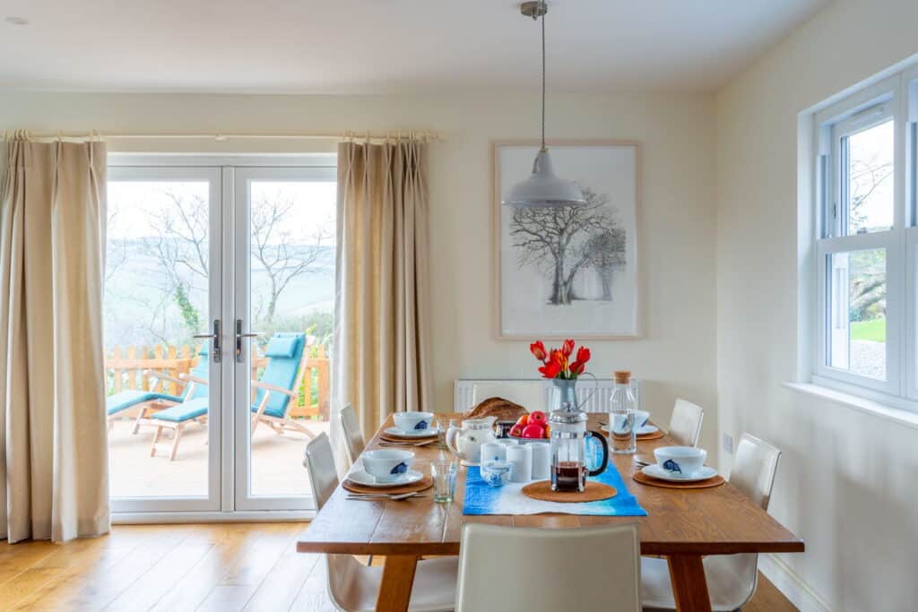 Coastal Living Bowden Wood dining room