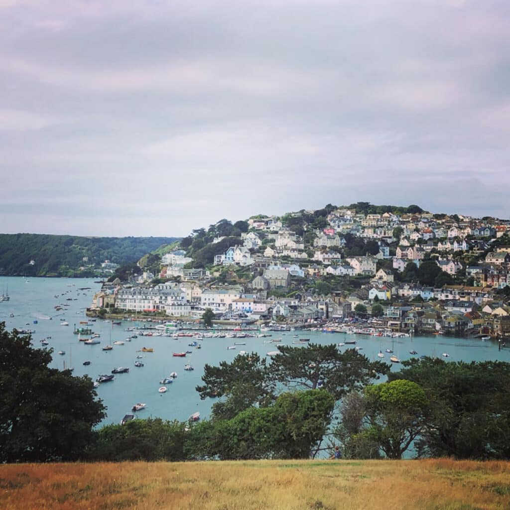 View of salcombe Walking Holiday in The South Hams Coastal Living Devon