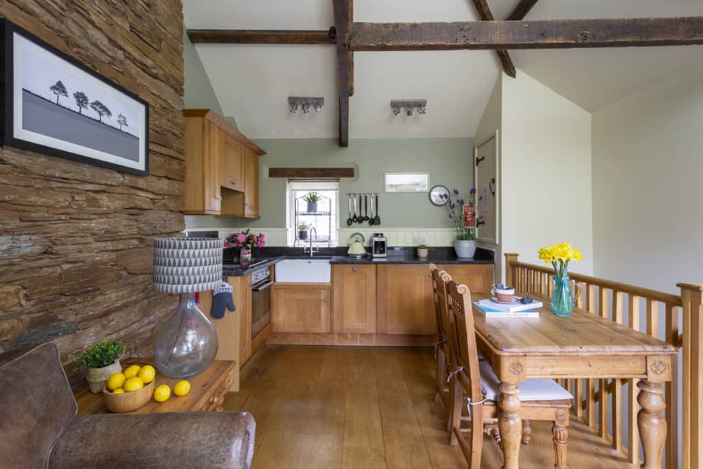 The Granary, West Charleton Grange, Holiday Cottage, Kitchen