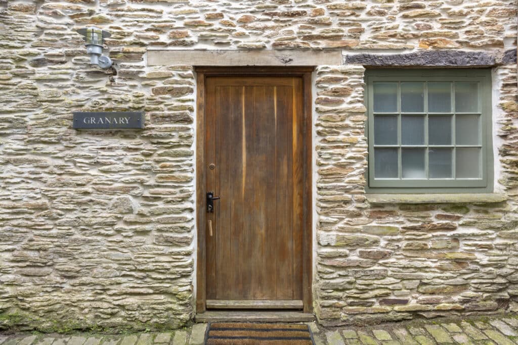 The Granary, West Charleton Grange, Holiday Cottage, Front Door