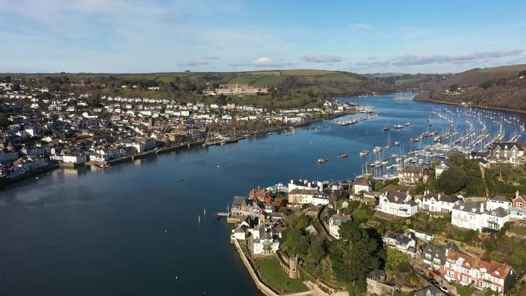 Dartmouth Town and Harbour in South Devon